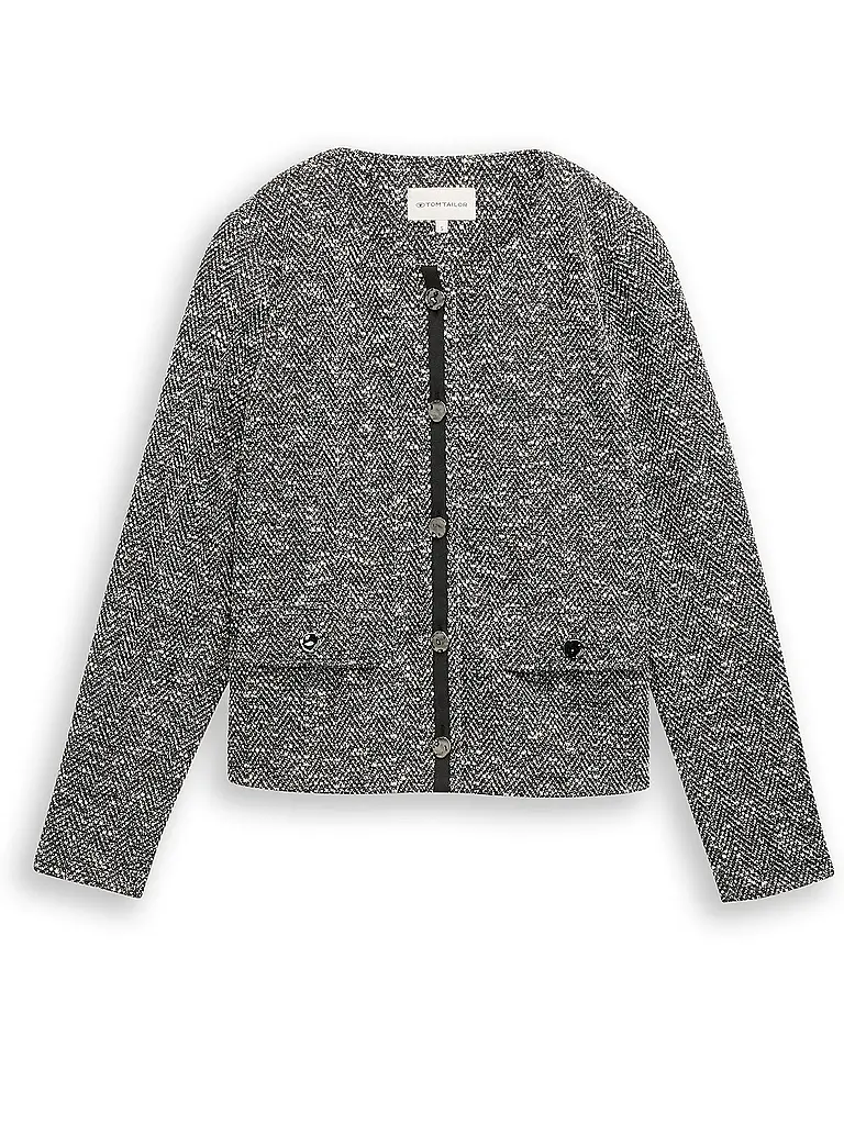 TOM TAILOR | Nombre del producto: Jäckchen | Negro