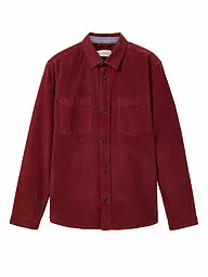 TOM TAILOR | Overshirt | Rojo oscuro