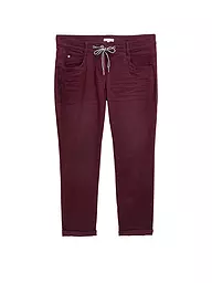 TOM TAILOR | Pantalones 7/8 | Rojo oscuro