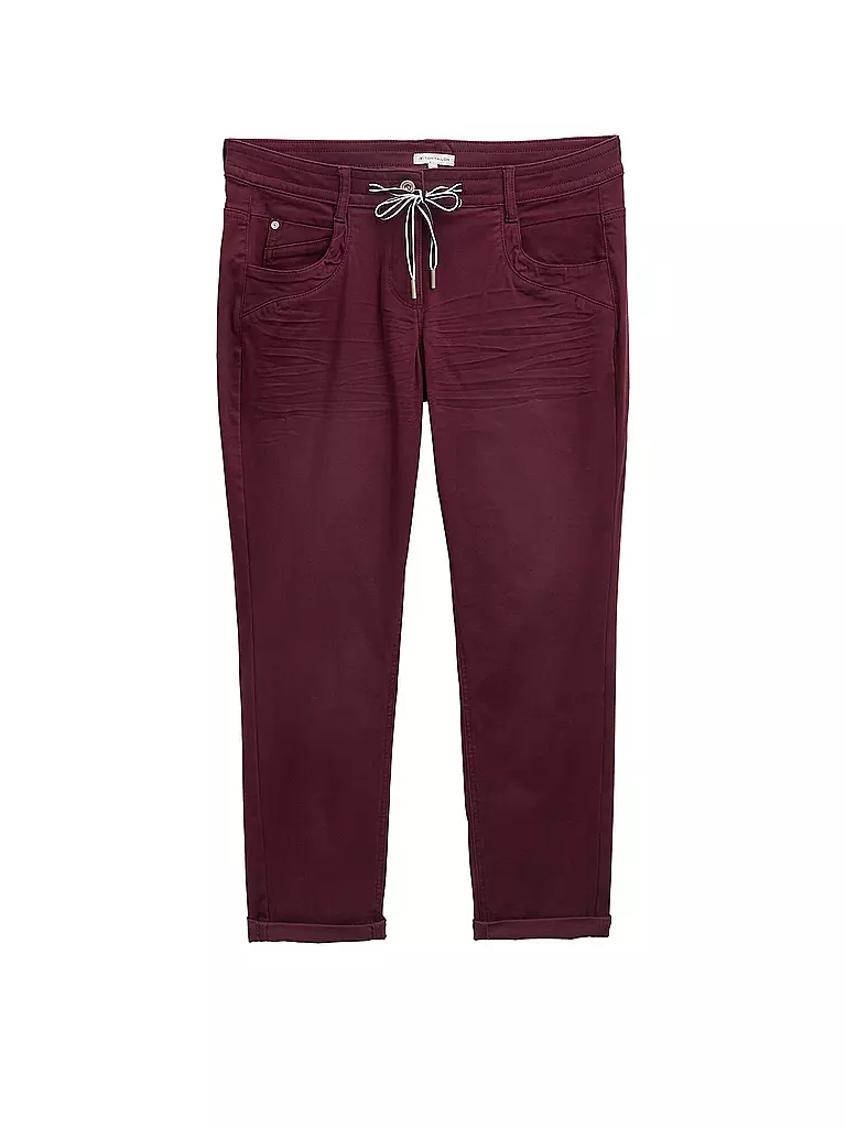 TOM TAILOR | Pantalón 7/8 | dunkelrot