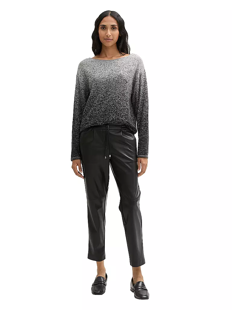 TOM TAILOR | Pantalón 7/8 | Negro