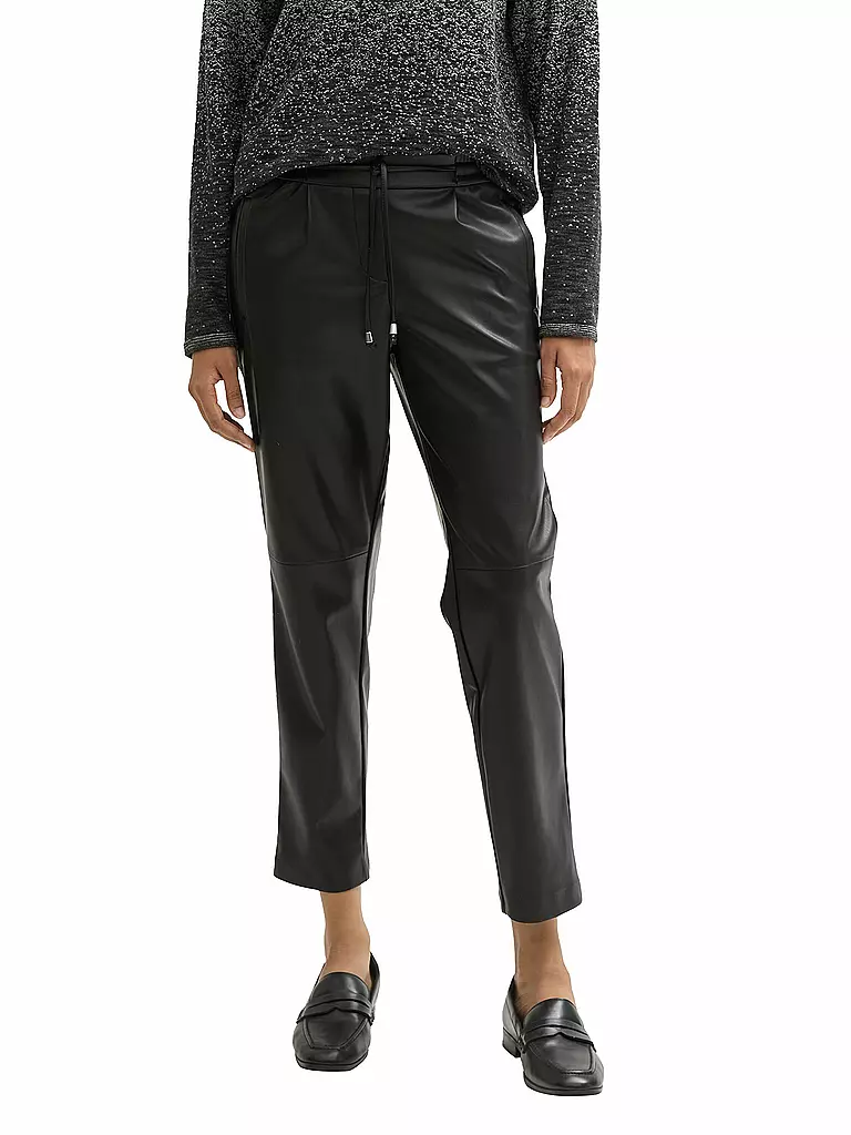 TOM TAILOR | Pantalón 7/8 | Negro