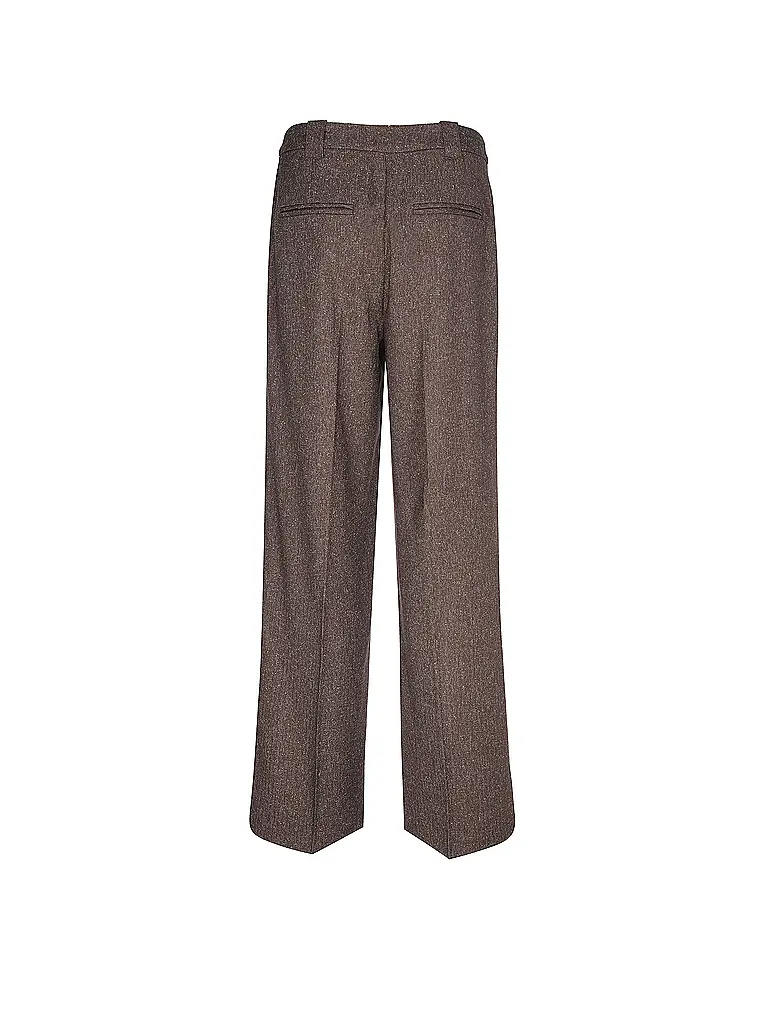 TOM TAILOR | Pantalón de vestir | Marrón