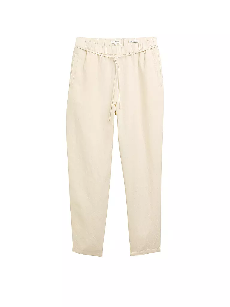 TOM TAILOR | Pantalón Jogging Fit | Crema