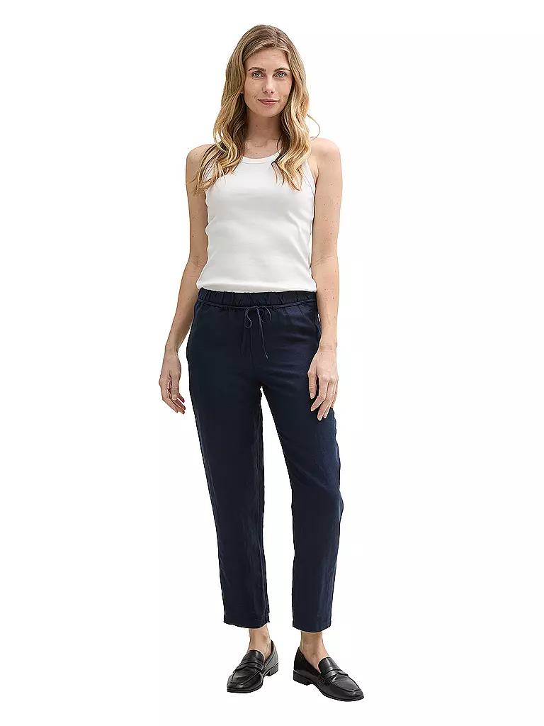 TOM TAILOR | Pantalón Jogging Fit | Azul oscuro