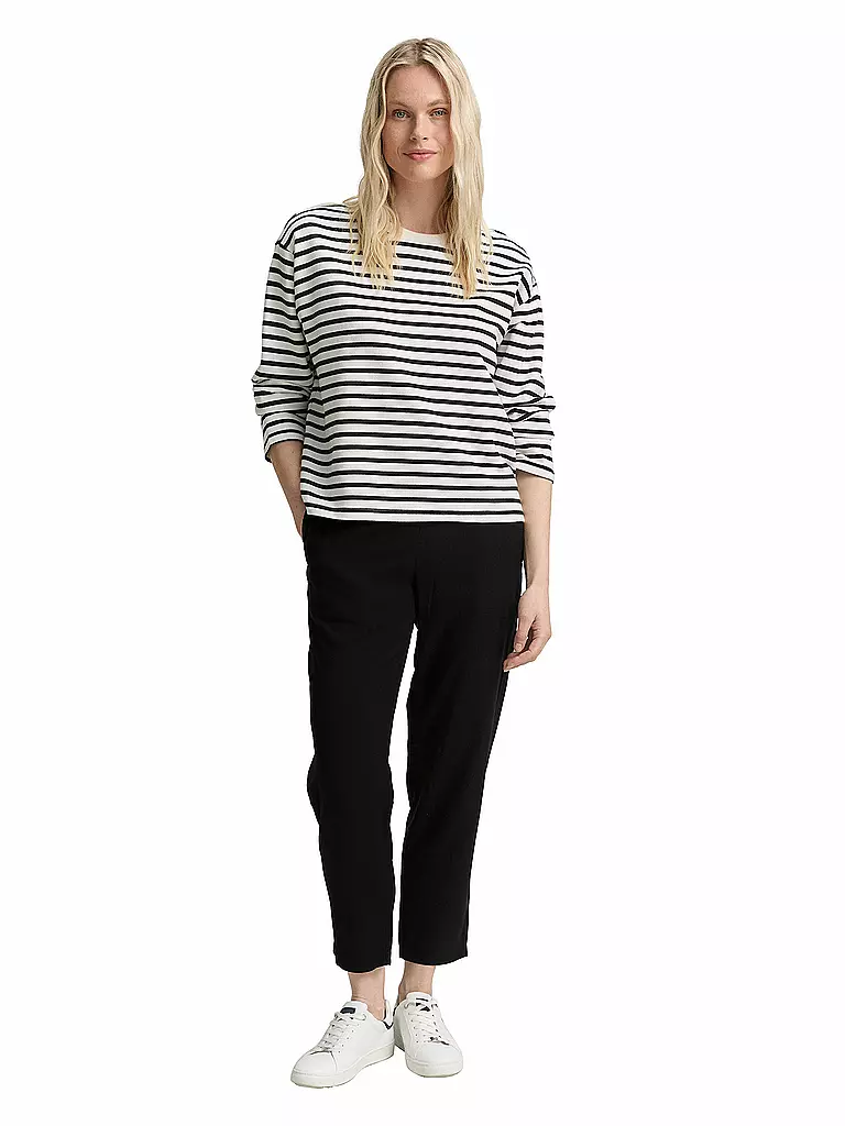 TOM TAILOR | Pantalón Jogging Fit | Negro