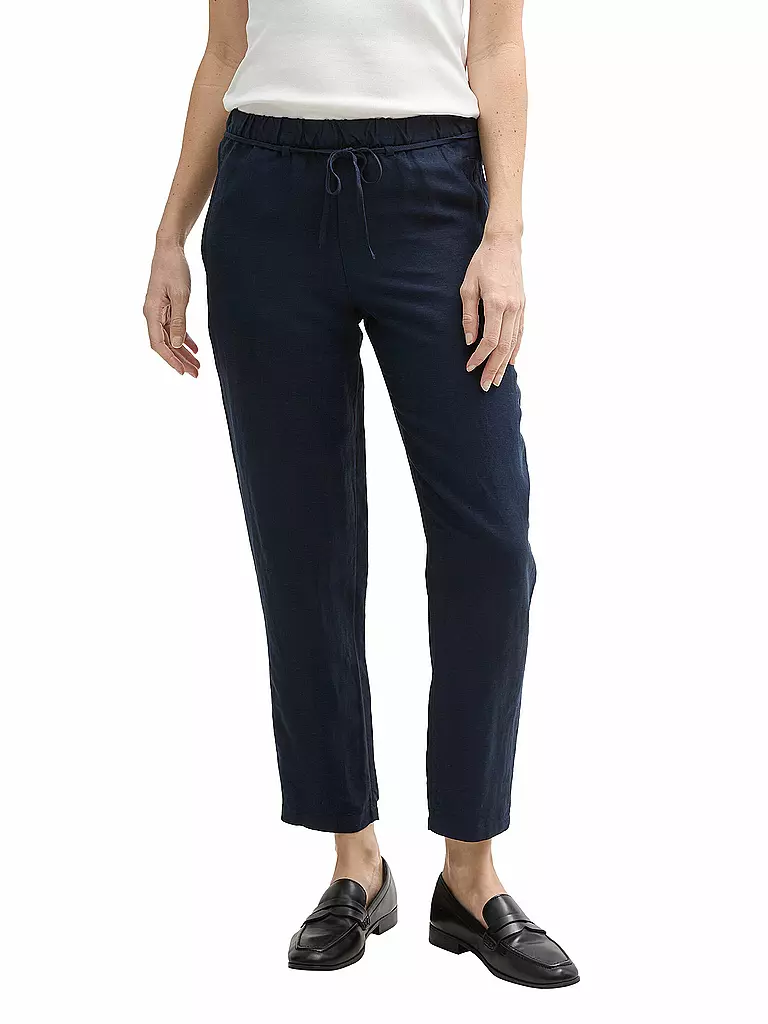 TOM TAILOR | Pantalón Jogging Fit | Azul oscuro