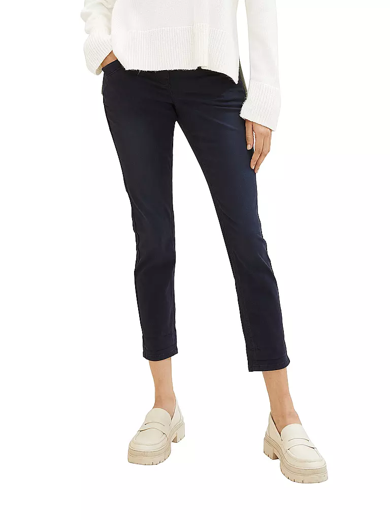 TOM TAILOR | Pantalón Tapered Relaxed Fit | blau
