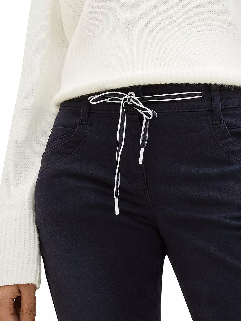TOM TAILOR | Pantalón Tapered Relaxed Fit | blau
