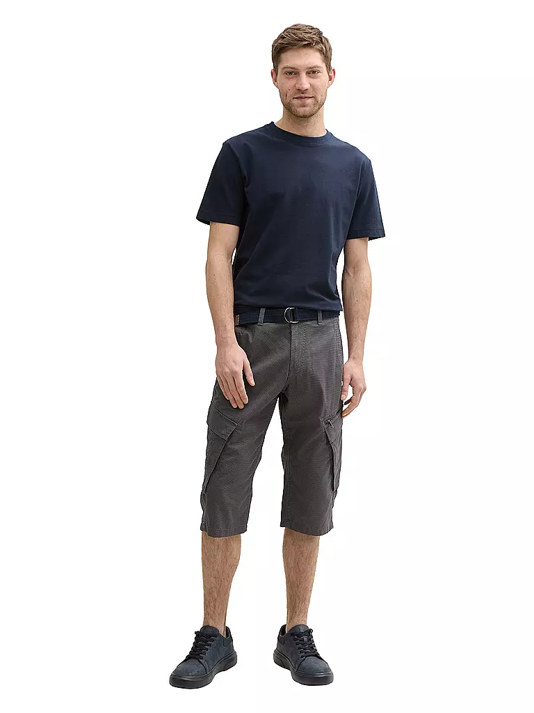 TOM TAILOR | Pantalones cargo cortos | Gris