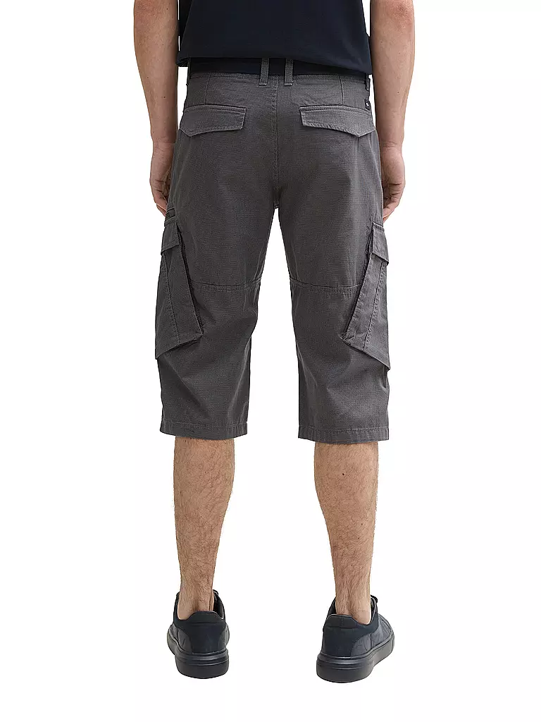 TOM TAILOR | Pantalones cargo cortos | Gris