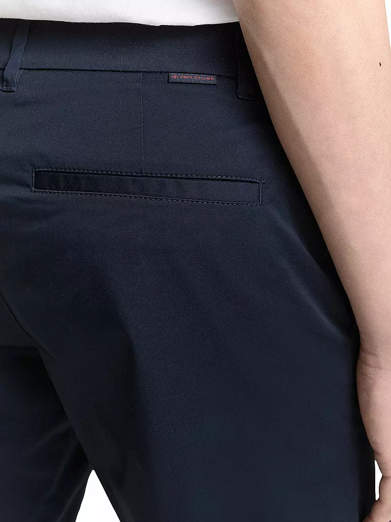 TOM TAILOR | Pantalones cortos chinos | Azul oscuro