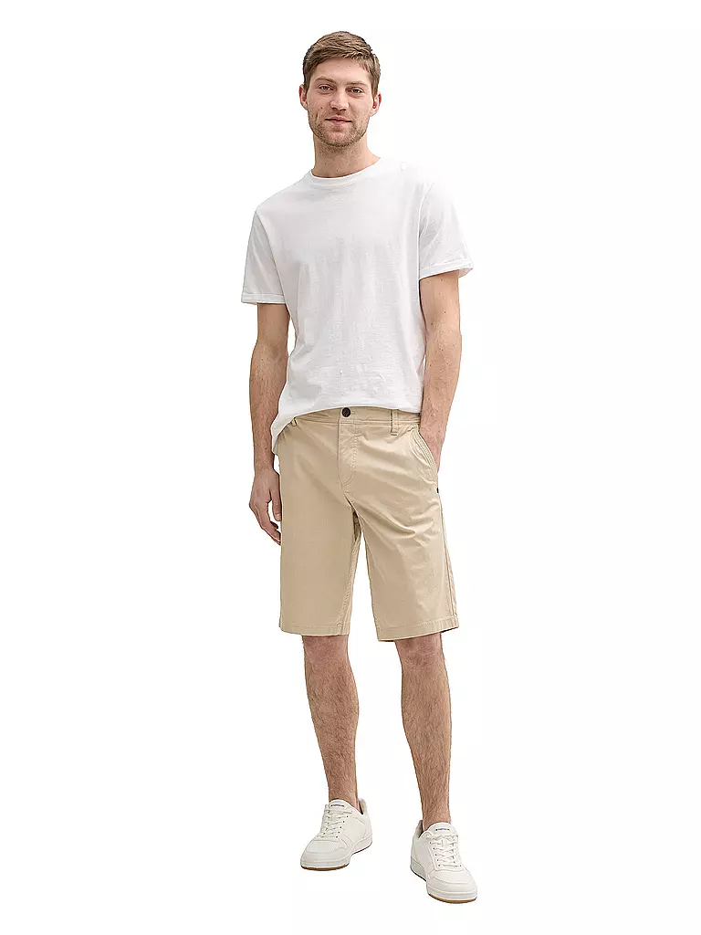 TOM TAILOR | Pantalones cortos | beige