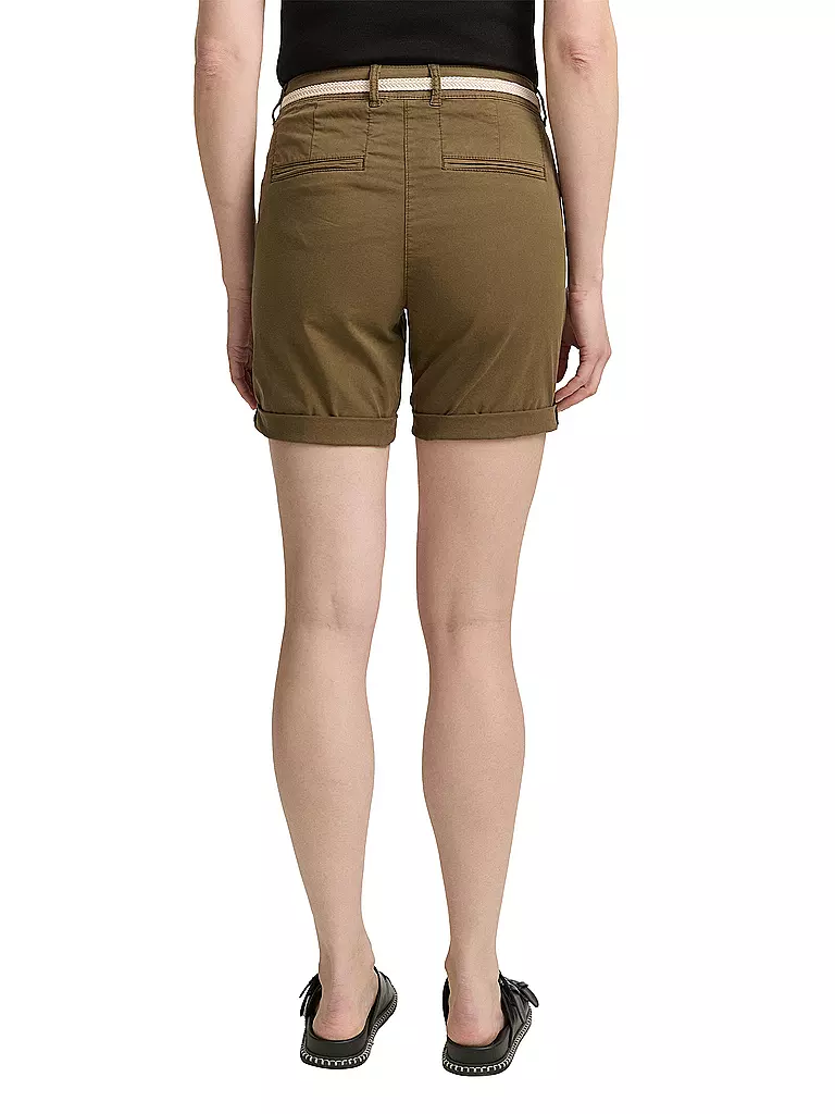 TOM TAILOR | Pantalones cortos | Oliva