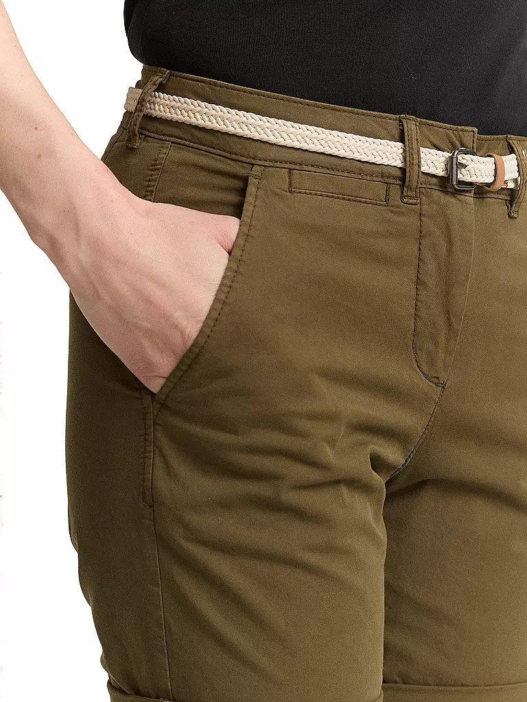 TOM TAILOR | Pantalones cortos | Oliva
