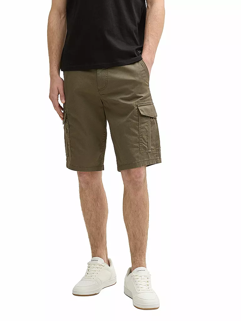 TOM TAILOR | Pantalones cortos | Oliva