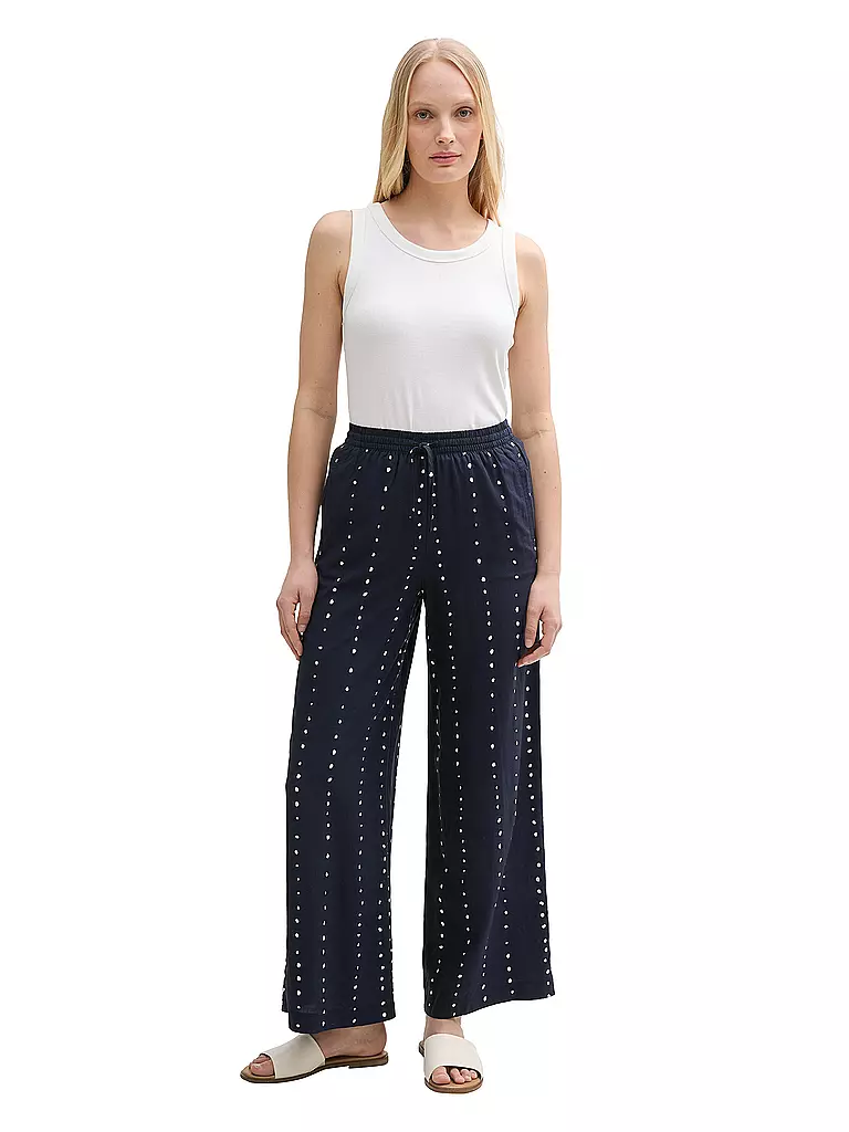 TOM TAILOR | Pantalones Marlene | Azul oscuro