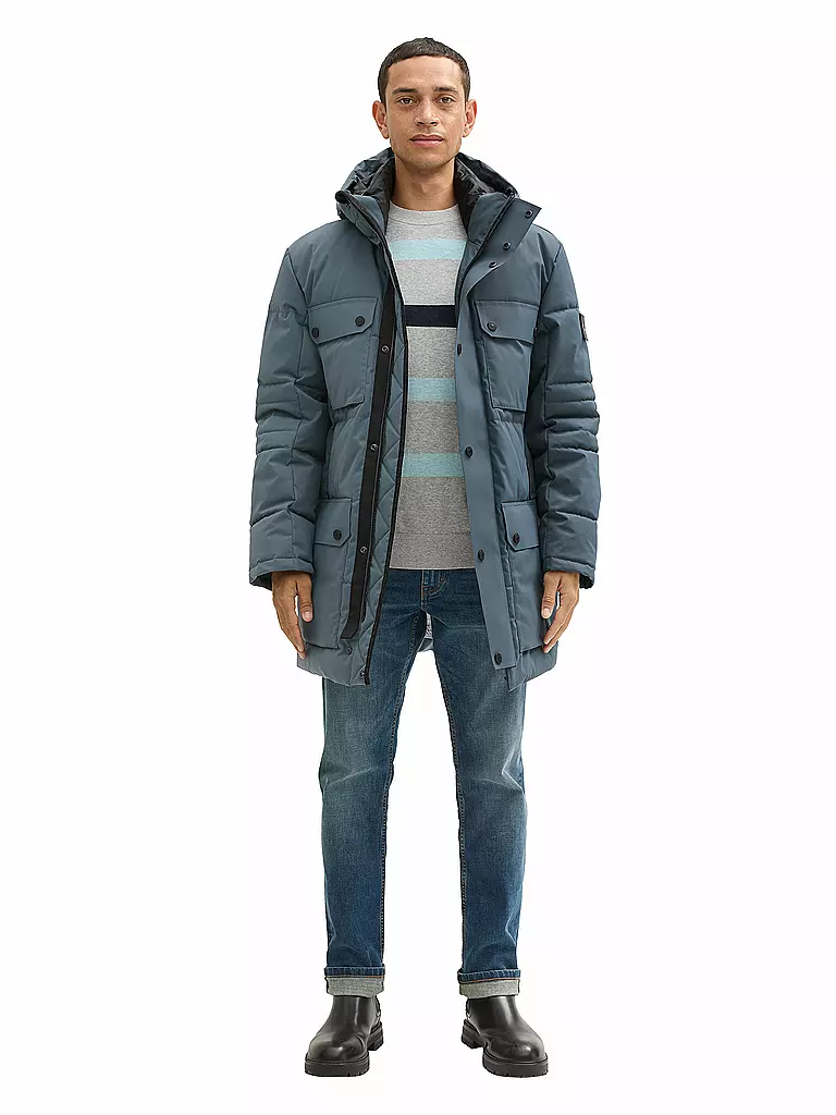 TOM TAILOR | Parka | Petróleo