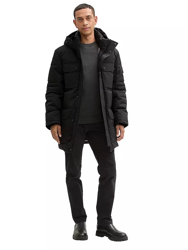 TOM TAILOR | Parka | Negro