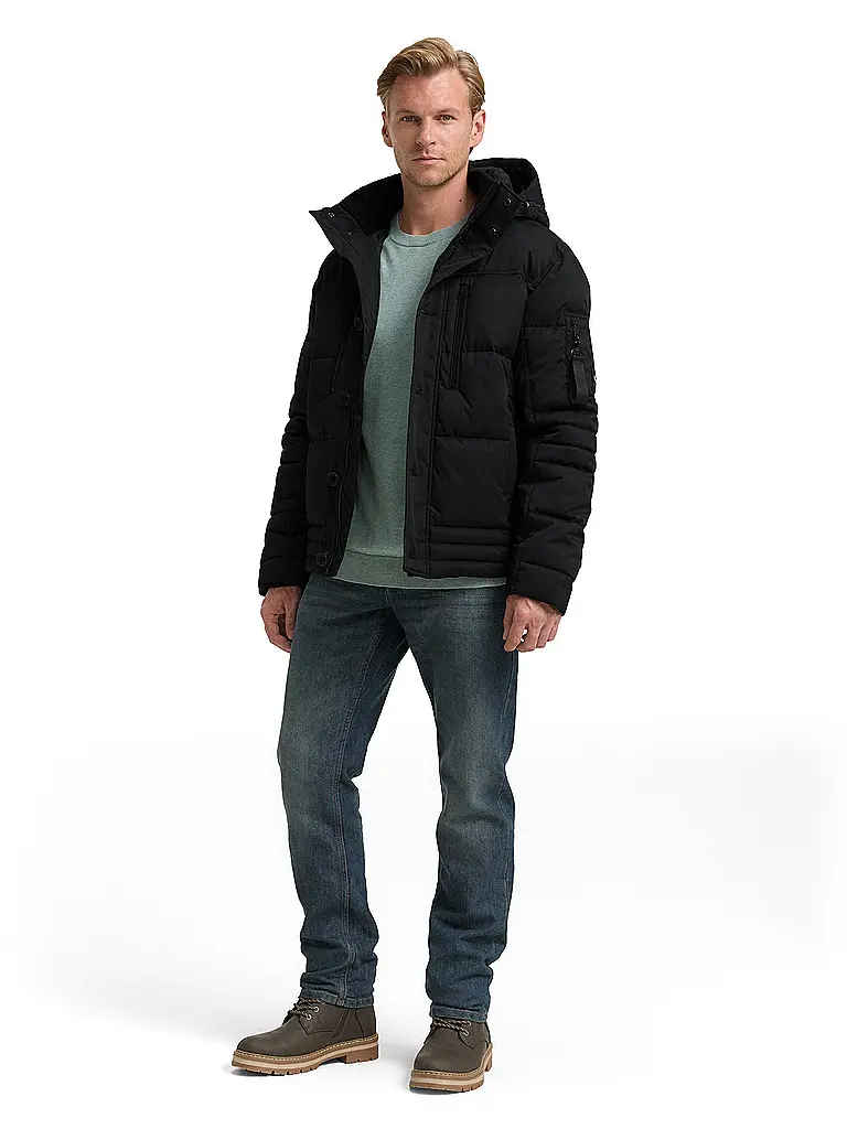 TOM TAILOR | Parka | Negro