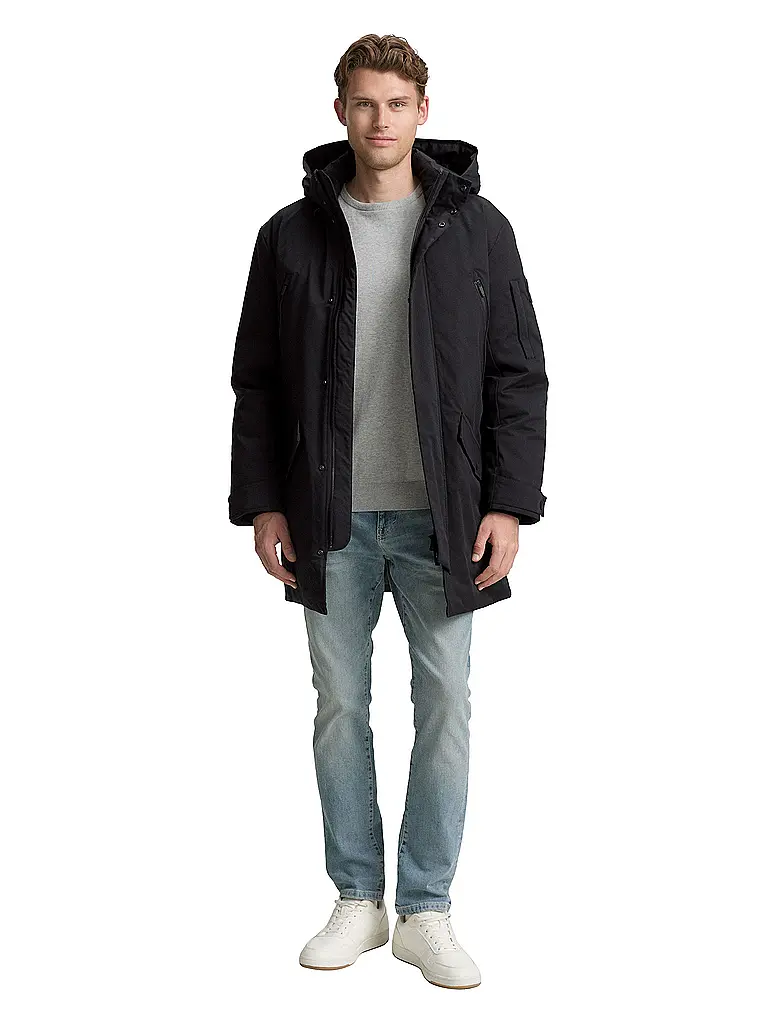 TOM TAILOR | Parka | Negro