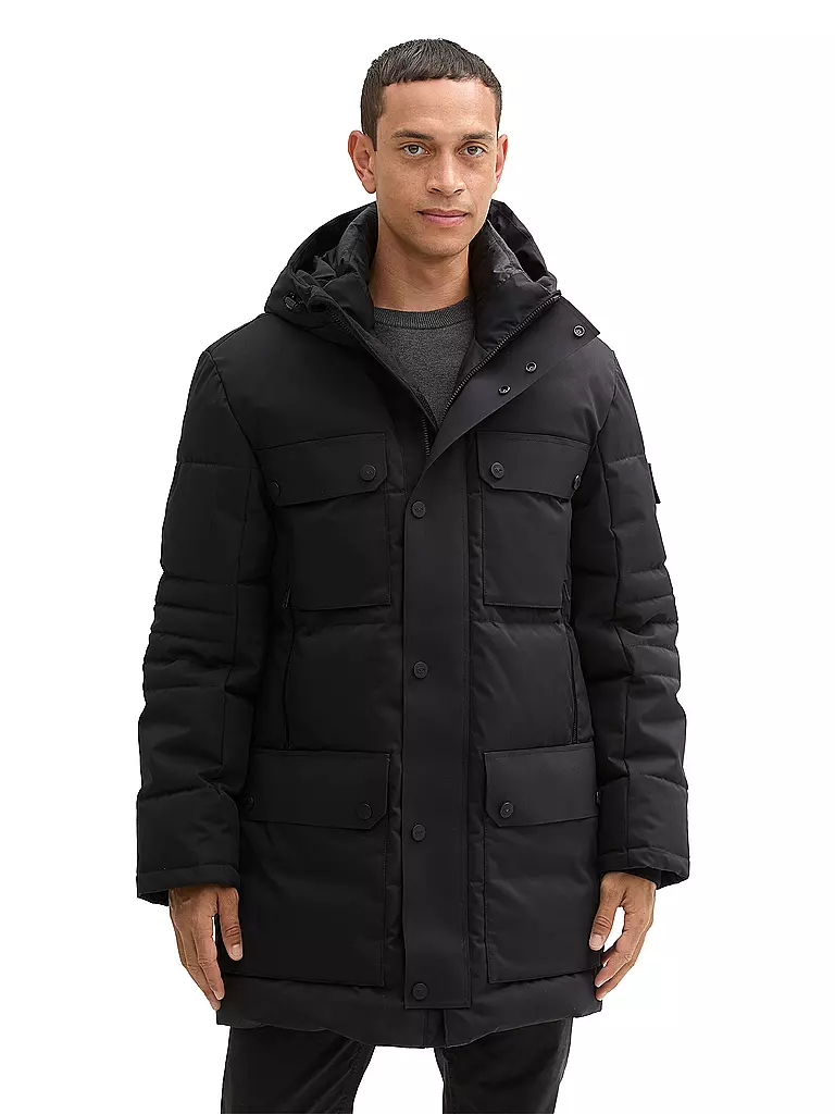 TOM TAILOR | Parka | Negro