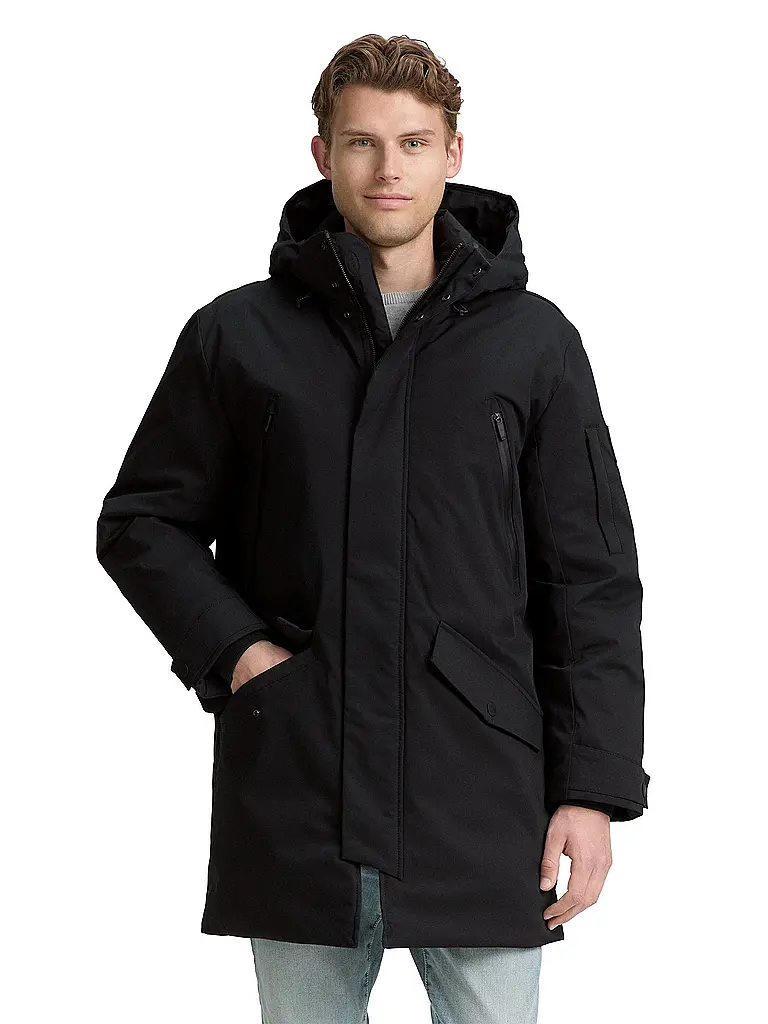 TOM TAILOR | Parka | Negro