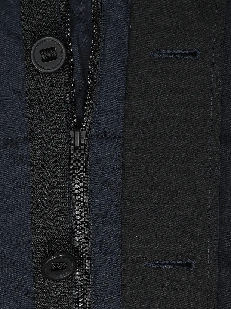 TOM TAILOR | Parka | dunkelblau