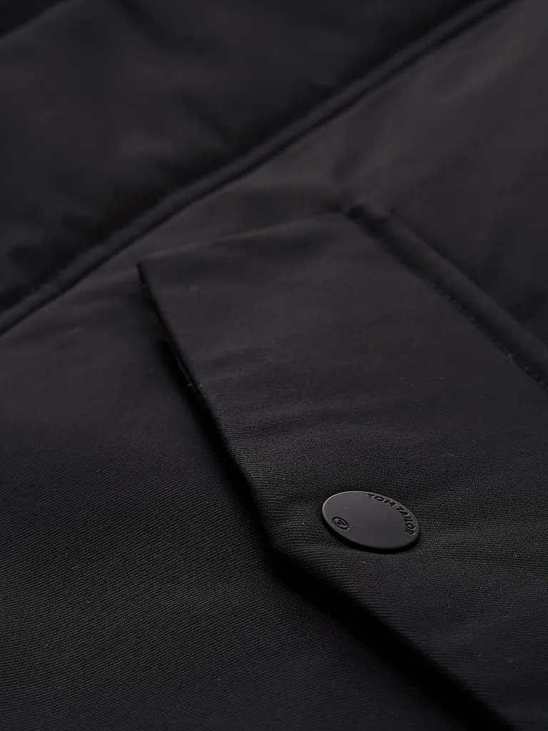 TOM TAILOR | Parka | Negro
