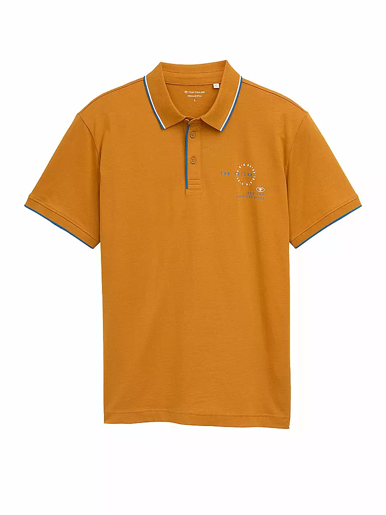 TOM TAILOR | Polo | Naranja