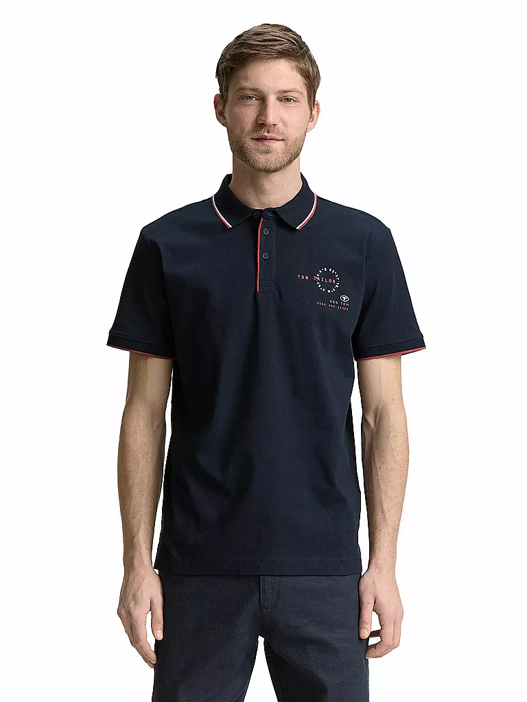 TOM TAILOR | Polo | Azul oscuro