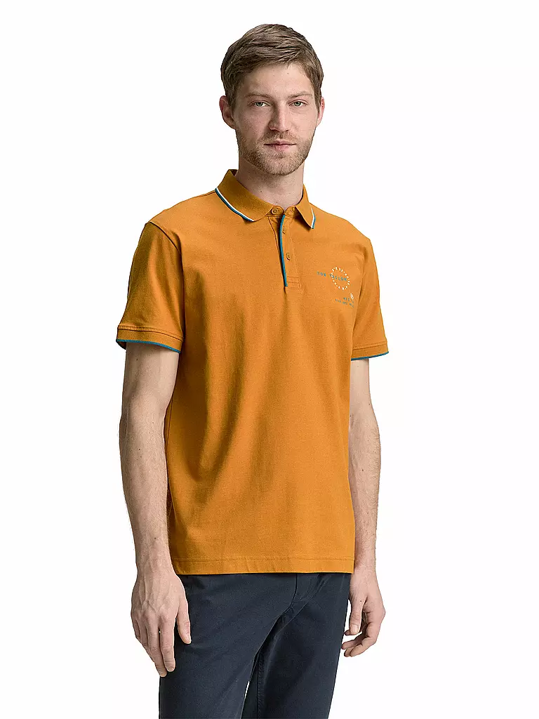 TOM TAILOR | Polo | Naranja