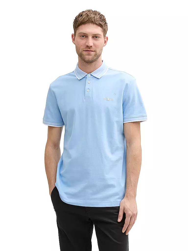 TOM TAILOR | Polo | Azul claro
