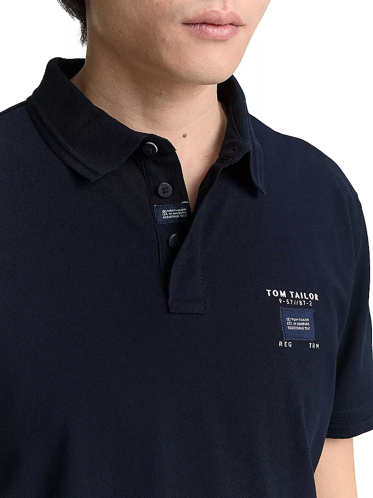 TOM TAILOR | Polo | Azul oscuro