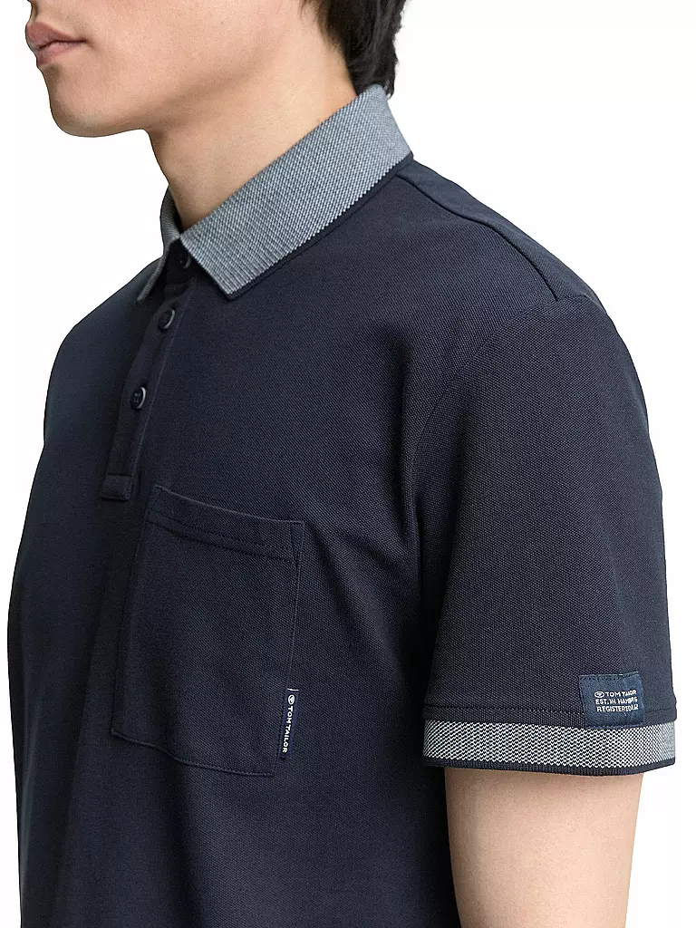TOM TAILOR | Polo | Azul oscuro