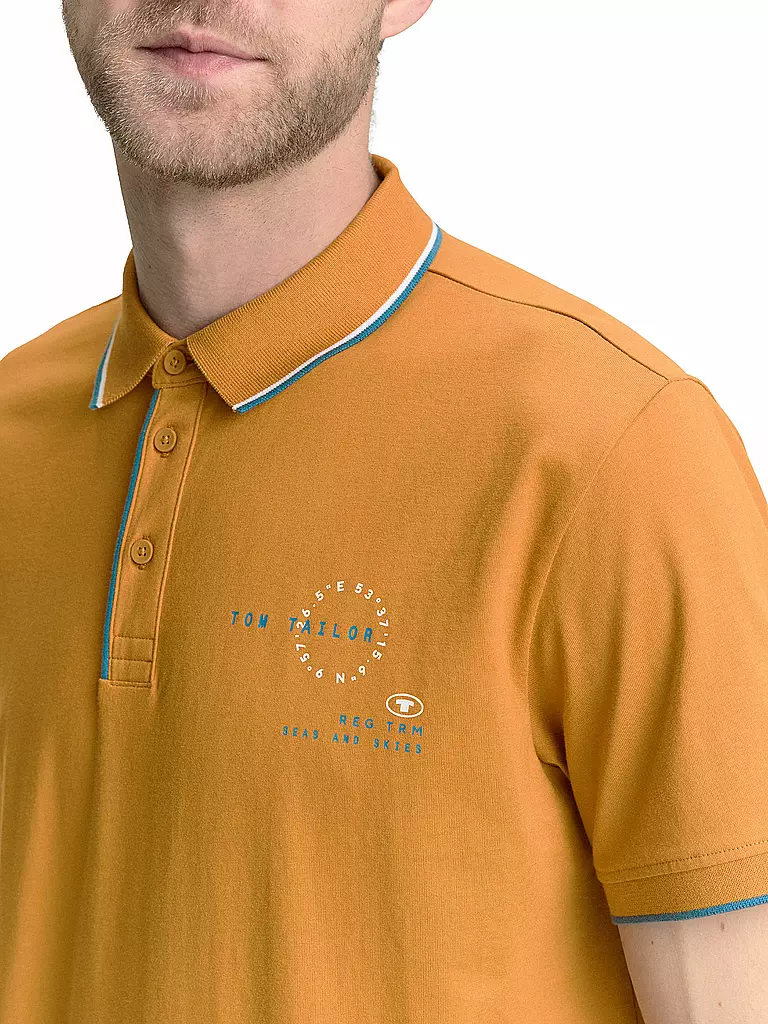 TOM TAILOR | Polo | Naranja