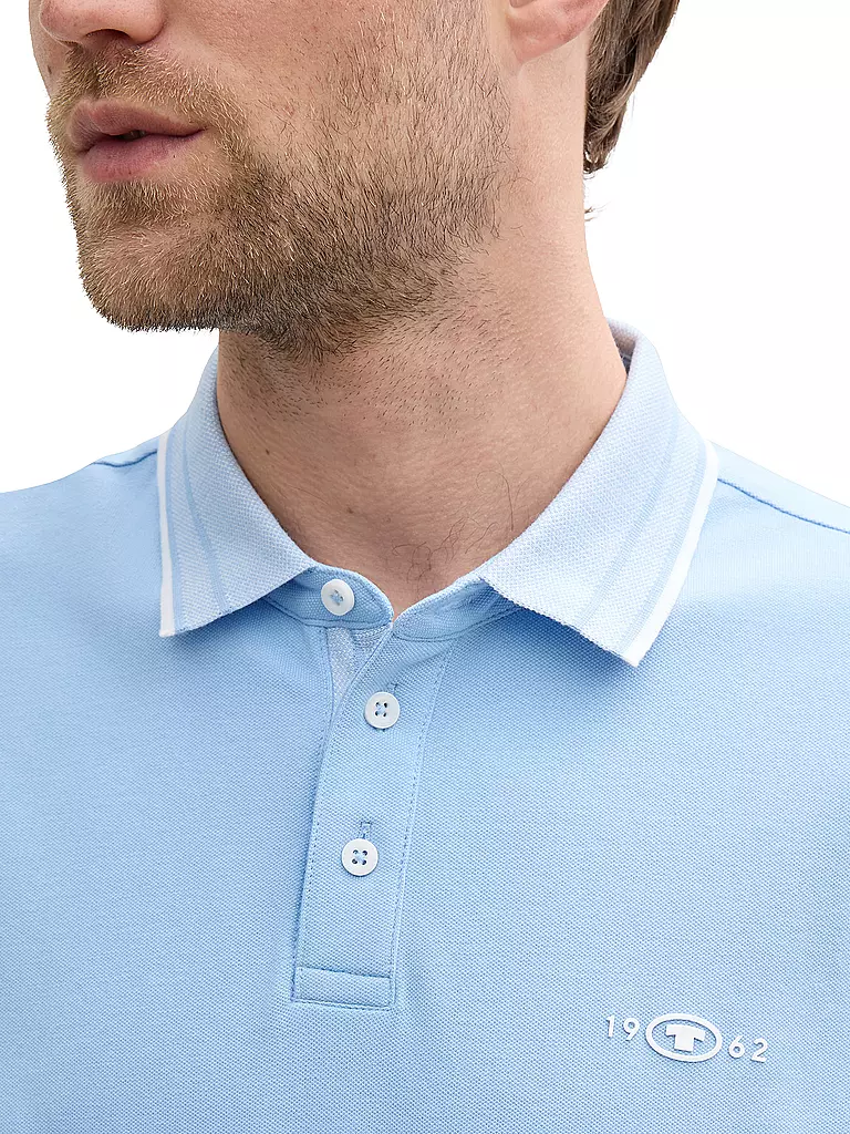 TOM TAILOR | Polo | Azul claro