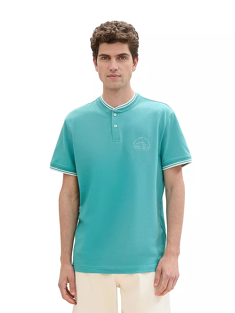 TOM TAILOR | Poloshirt  | Turquesa