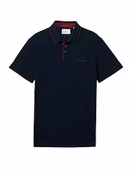 TOM TAILOR | Poloshirt Regular Fit | Azul oscuro
