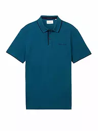 TOM TAILOR | Poloshirt Regular Fit | Petróleo