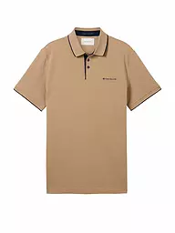 TOM TAILOR | Poloshirt Regular Fit | Camel