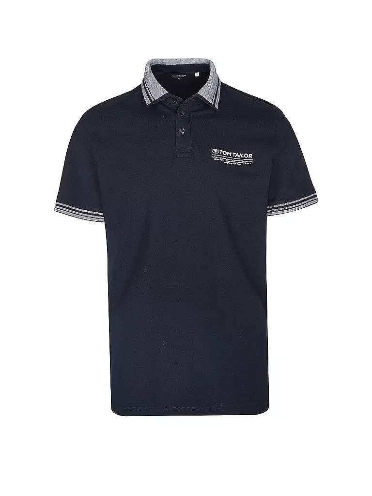 TOM TAILOR | Poloshirt | Azul oscuro