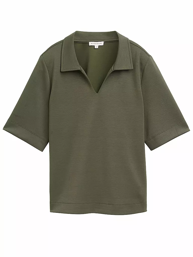 TOM TAILOR | Poloshirt | Oliva