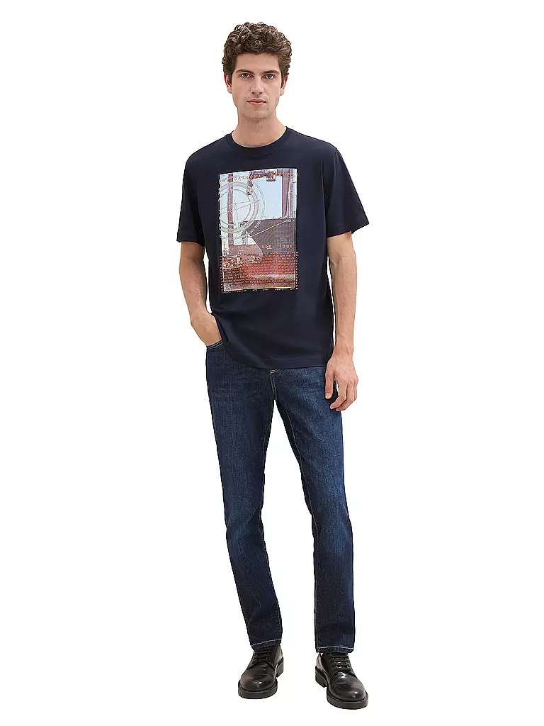 TOM TAILOR | Poloshirt | Azul oscuro