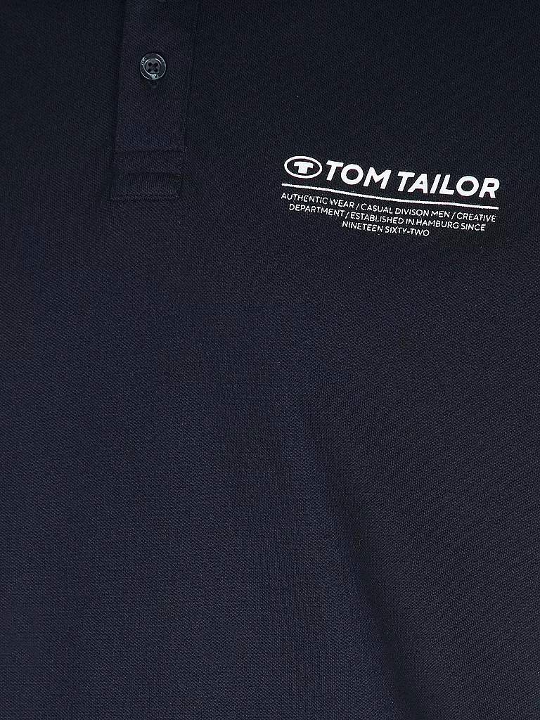 TOM TAILOR | Poloshirt | Azul oscuro