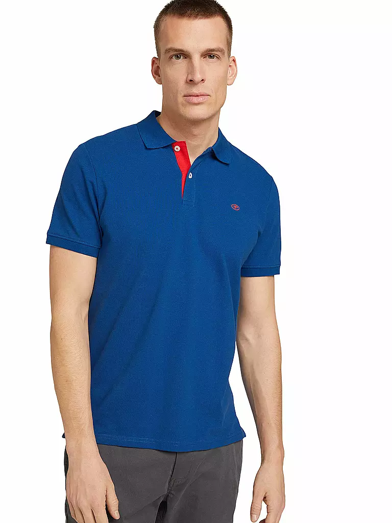 TOM TAILOR | Poloshirt | Azul