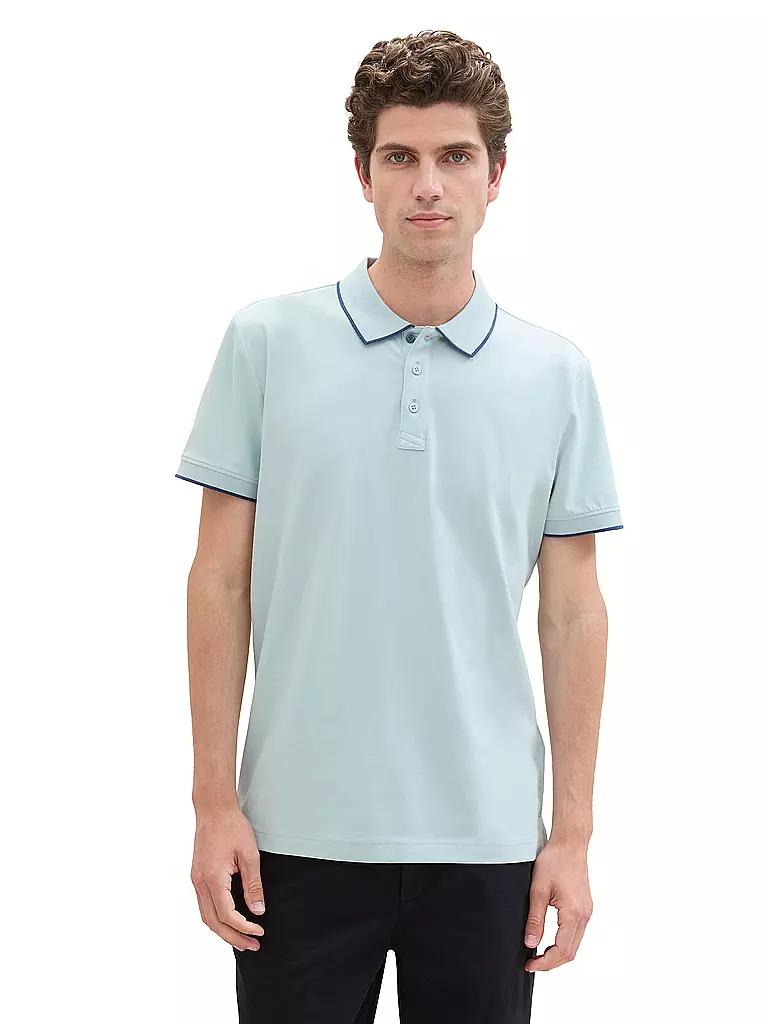 TOM TAILOR | Poloshirt | Azul claro