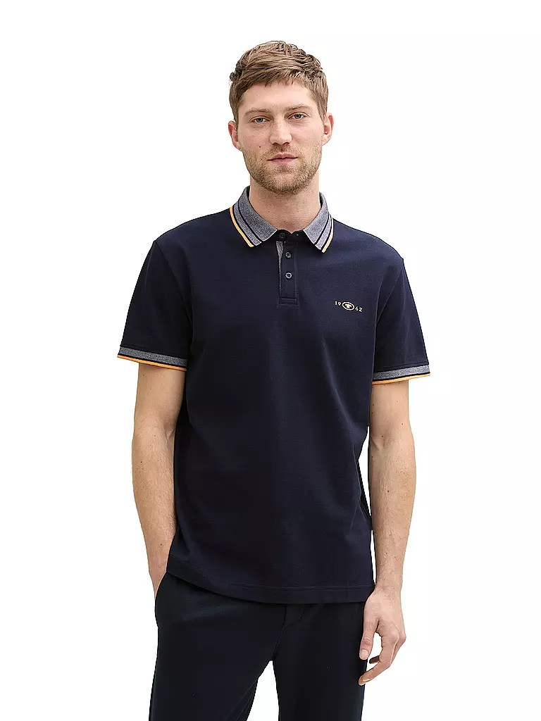 TOM TAILOR | Poloshirt | Azul oscuro