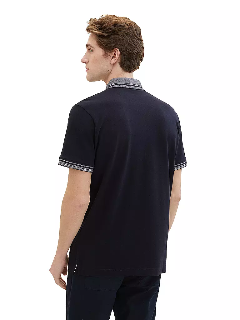 TOM TAILOR | Poloshirt | Azul oscuro