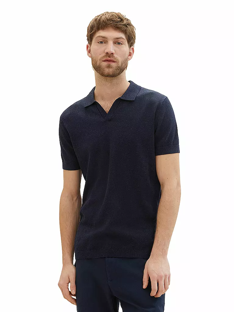 TOM TAILOR | Poloshirt | Azul oscuro